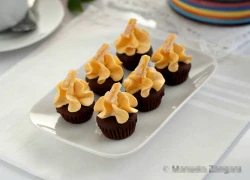 [Chế biến] - Cupcake sô cô la và cam