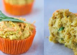 [Chế biến] - Muffin bí xanh