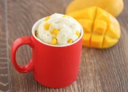 [Chế biến] - Mug cake xoài dừa