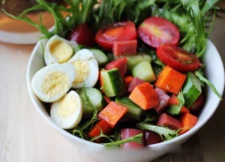 [Chế biến] - Salad cà chua trứng