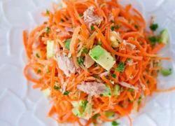 [Chế biến] &#8211; Salad cà rốt, cá hồi