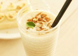 [Chế biến] - Smoothie chuối đậu nành