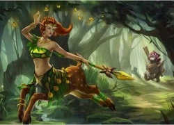 Chùm tranh DOTA 2 ấn tượng của các fan hâm mộ Trung Quốc