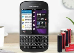 Đánh giá thời lượng pin của BlackBerry Q10: Đàm thoại 20 tiếng, duyệt web gần 9 giờ