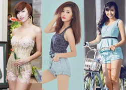 Điểm mặt những hot girl "chân dài" của ba miền