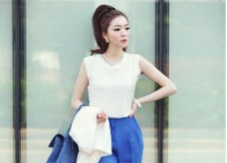 Diện áo pull đến công sở mùa hè