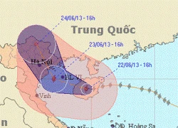 Diễn biến phức tạp, bão số 2 giống bão Sơn Tinh