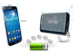 Điện thoại Galaxy Mega 6,3 inch có pin ấn tượng