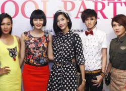 Hoàng Thùy dẫn dàn "Next Top Model" đi sự kiện