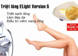 Hotdeal triệt lông vĩnh viễn Version 5 giảm 65%