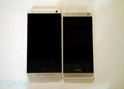 HTC One Mini màu bạc xuất hiện