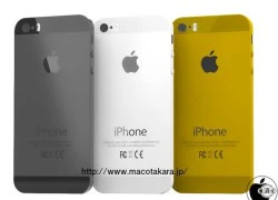 iPhone 5S sẽ có phiên bản màu vàng?