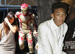 Jaden Smith mặc đồ 'Iron Man' đi chơi với bạn gái