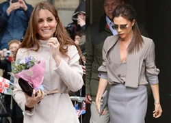 Kate Middleton vượt mặt Victoria Beckham thành 'icon' thời trang