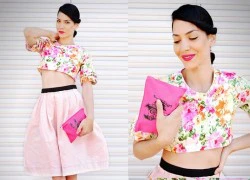 Khoe eo thon quyến rũ với mốt áo crop top