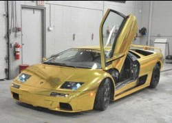 Lamborghini Diablo bọc vàng độc nhất vô nhị