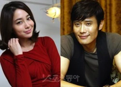 Lee Byung Hun bị đồn đi trăng mật sớm với Lee Min Jung