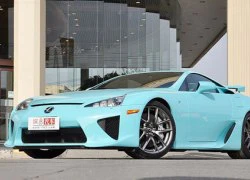 Lexus LFA màu lạ tại Trung Quốc