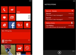 Lộ diện hệ thống thông báo cho Windows Phone