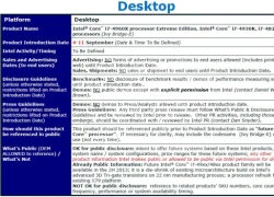 Loạt CPU Ivy Bridge-E sẽ ra mắt vào đầu tháng 9 tới