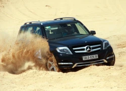 Mercedes GLK máy dầu chinh phục đồi cát