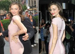 Miranda Kerr khoe dáng chuẩn bằng váy bó