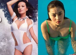 Mỹ nhân Hoa ngữ 'bẽ mặt' vì bikini