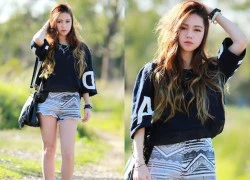 Nhấn nhá set đồ đơn giản "chất" như street style của các bạn trẻ thế giới