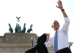 Obama lặp lại lịch sử trong nắng nóng Berlin