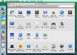 OS X Mavericks 10.9 hỗ trợ giao diện tiếng Việt