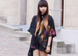 Phá cách với áo kimono cardigan