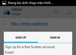 Scatter - P2P Data Sync đồng bộ dữ liệu Android - Windows