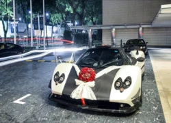 Siêu xe 2 triệu đô Zonda Cinque làm xe hoa