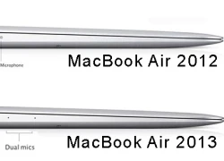 So sánh MacBook Air 2013 và thế hệ trước