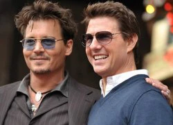 Tom Cruise và Johnny Depp đọ vẻ điển trai