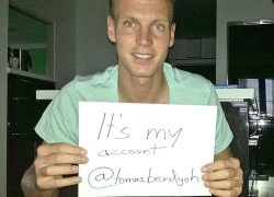 Tomas Berdych &#8220;Siêu sao&#8221; Twitter