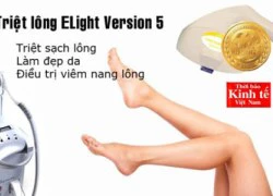 Triệt lông version 5 tự tin đón nắng hè