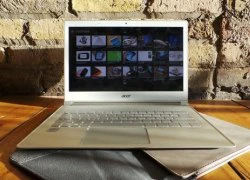 Ultrabook Aspire S7 được nâng cấp màn hình siêu nét