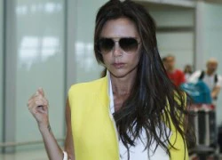 Victoria Beckham gây chú ý đặc biệt khi đến Bắc Kinh