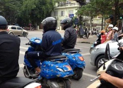 Xe ga mới của Piaggio lại lộ ảnh chạy thử tại Hà Nội