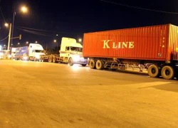 90% xe container ở Hải Phòng chưa được cấp phép