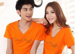 Áo couple rực rỡ mùa hè