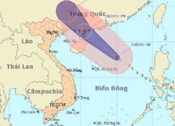 Bão số 3 có khả năng thành áp thấp nhiệt đới