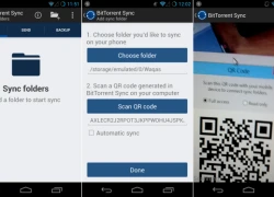 BitTorrent Sync phát hành ứng dụng trên Android