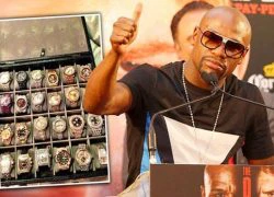 Bộ sưu tập đồng hồ gần 140 tỷ của Mayweather