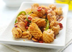 [Chế biến] - Mực xào