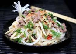 [Chế biến] - Nộm măng tươi trộn thịt bò