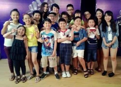 'Đột nhập' phòng tập nhảy của thí sinh The Voice Kids đội Thanh Bùi