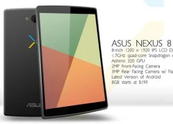 Dự kiến cấu hình mạnh cho tablet Nexus 8 và Nexus 11 giá rẻ