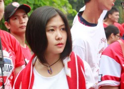 Fan nữ rực rỡ, hút mắt trong buổi giao lưu với sao Arsenal